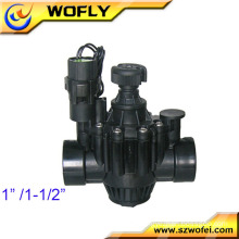 1inch 2 inch 3 inch 12v/24v/220v plastic solenoid valve for water dispenser and irrigation system